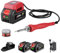 ONEVAN Soldador con batería, pistola de soldadura inalámbrica de 80 W, pantalla digital LCD, 380 – 480 ℃, soldador de hierro para bricolaje, reparación de dispositivos, soldadura de alambre (2