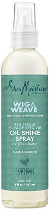 SheaMoisture WIG & WEAVE TEA TREE & BORAGE SEED OIL OIL SHINE SPRAY