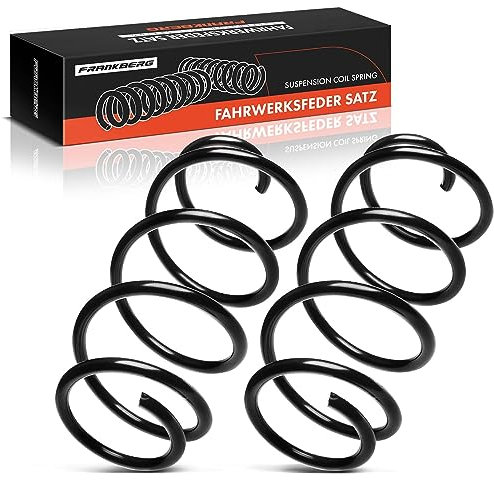 Frankberg 2x Federn Fahrwerksfeder Vorderachse Kompatibel mit O.c.t.a.v.i.a II 1Z3 1Z5 1.6L 1.8L 2007-2013 Golf V Variant 1K5 1.4L 2007-2009 Golf VI 5K1 AJ5 1.6L 2009-2013 Replace# 1K0411105AQ
