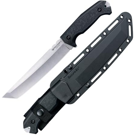 Cold Steel Warcraft Fixed Blade 13SSB Knife 4034 Stainless Steel Black GFN Knives
