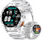 LIGE Smartwatch Herren mit Telefonfunktion, 1.43 AMOLED Smart Watch mit 24/7 Herzfrequen für Android iOS, 170+ Sportmodi Fitnessuhr, IP68 Wasserdicht, 200+ Zifferblätter, Sport Anerkennung