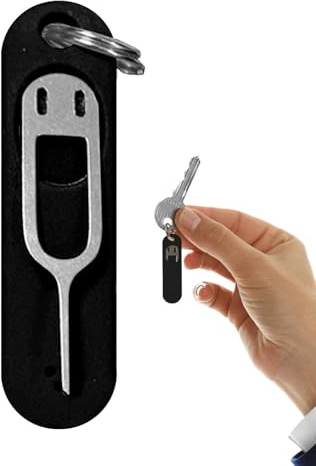 Simkortborttagningsverktyg,kortborttagningsverktyg | Nålöppnare Simkortsborttagare - Löstagbar nyckelring Charm Sim-kortbricka Mata ut stift, kortbricka öppningsverktyg för mobiltelefon smartphone