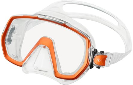 TUSA M-1003 Freedom Elite Scuba Diving Mask, Energy Orange