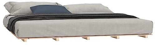 vidaXL Bed Frame without Mattress 160x200 cm Solid Wood Pine