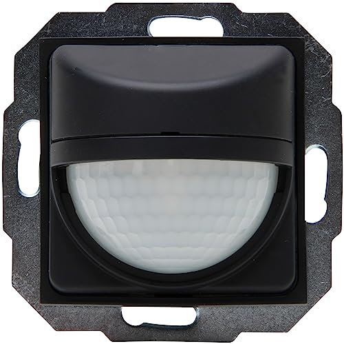 Kopp Athenis INFRAcontrol, 180 Grad, 2-Draht-Technik, IP20, schwarz, Matte Oberfläche, 840450016
