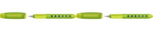 Faber-Castell 149815 - Schulfüller Scribolino, für Rechtshänder, hellgrün, 1 Stück (Packung mit 2)