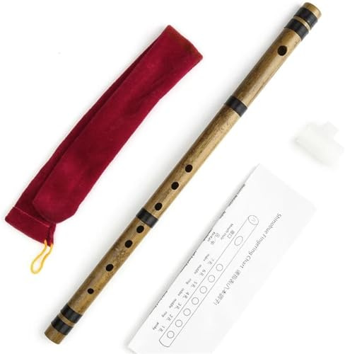 La Flauta De Bambú De 8 Notas Es Un Instrumento De Viento De Madera Adecuado Para Principiantes. Flauta de bambú de madera