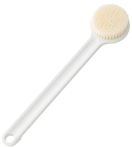 Laveur de dos de bain | Brosse de bain à poils doux avec manche long,Brosse de massage de bain pour femmes hommes outil de nettoyage du corps salle de bain fournitures de douche