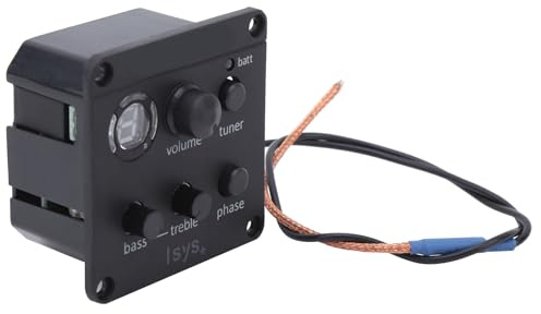 Pickup de Guitarra Acústica, Guitarra Acústica a Bordo Preamplificador EQ Equivalize Pickup Tuner Amplificador de Herramienta de Guitarra Accesorios de Instrumentos