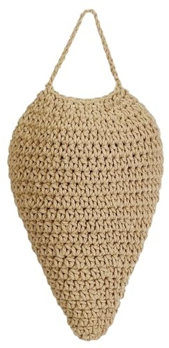 de avispas falsas, señuelo de de avispas, 14.17 x 7.87 pulgadas, decoración de ganchillo de colmena artificial, disuasivos al aire libre para granja, jardín, porche, patio trasero, camping