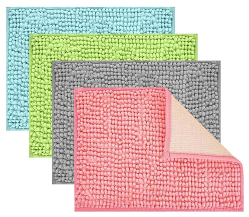 Revestimiento de Jaula de Chinchilla - Pack de 4 Almohadillas Absorbentes y Cómodas,Protector para Jaula - Usable como Esquinero o Empapador - para Juego, Descanso y Entrenamiento de Chinchillas Huron