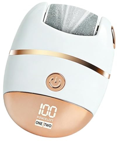 Escofina de callos | Cámara digital profesional portátil | de eléctrica | Para hombres y mujeres | Reparación de talones agrietados, duros y muertos | En casa, mientras viaja o
