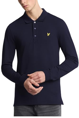 Lyle & Scott LS Polo Shirt LS Polo Shirt Z99 Navy, M