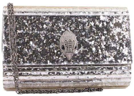 Kurt Geiger London Modelo PARTU Eagle CLUTH Silver T. N/A