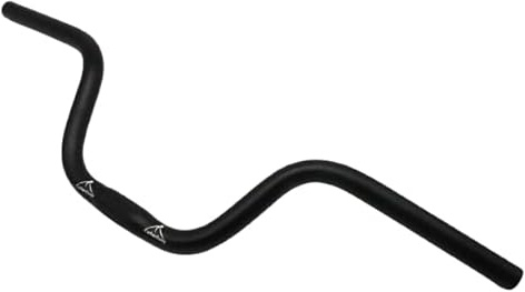 Cykel mountainbike riser styre av lätt 25,4 mm MTB handlebar fixie Single Speed 580–620 mm H120 svart silver nytt (580 mm svart)