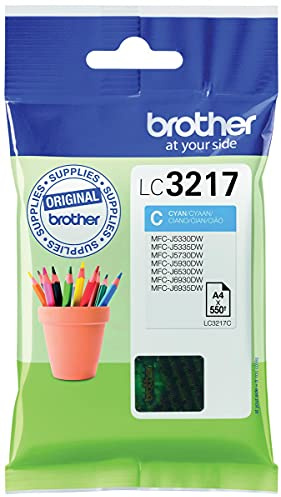 BROTHER LC3217C Original Ink Cartridge | Cyan