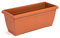 Riesiger Balkonkasten Blumenkasten 60 x 24 cm 18 Liter Blumentopf terra braun