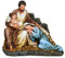 Joseph's Studio by Roman Heilige Familie mit schlafender Maria-Figur, 17 cm, Weihnachts-Kollektion, dekorativ, religiöses Geschenk, Heimdekoration