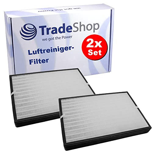 2 x Trade-Shop ersättning multifilt/kombinationsfilter/ersättningsfilter för Comedes LR700 LR-700 luftrenare lufttvätt ersätter PT94048