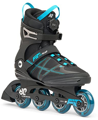 K2 F.I.T. 80 BOA Inline Skate 2021 svart/orange