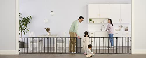 Regalo Safety 24-192 Metal 2-in-1 Super Wide Baby Gate & Play Yard