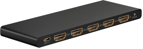 Goobay Splitter HDMI 1 vers 4 (4K@60Hz)