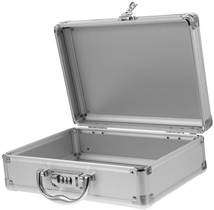 DOITOOL Valigetta Porta Attrezzi Rigida Con Password 11.42X8.07X4.13In Custodia Portautensili Portatile Con Maniglia Per Organizzatore Di Strumenti Meccanici Uso Interno Ed Esterno