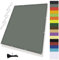 MENGH Sonnenschutz Balkon,Balkonumrandung 95% UV Schutz,Sonnensegel Wasserdicht mit ösen,Quadrat PES Polyester SonnenschutzDeko für Balkongeländer, Terrasse & Garten Grau 3x4m