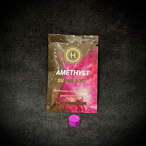 8 Ball Direct Horo – ametist – pool/biljard spelspets 10 mm (supermjuk)