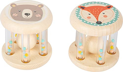 Small Foot 11885 Sonagli per Bebè, in delicati Colori Pastello e Design Adatto ai Bambini, per Bebè e Bambini Piccoli