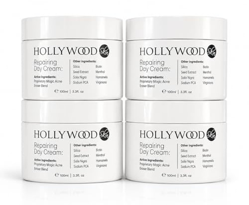 Crema Antiacné PREMIADA - ¡4X MÁS POTENTE y 11X MÁS RÁPIDA! Tecnología patentada con Ácido Salicílico Orgánico, Avellano de Bruja, Vitamina A, Aceite de Árbol de Té y Aloe Vera. Combate Granos - 100ml