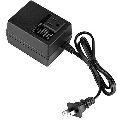 Adaptateur International pour Voyage, Adaptateur de Voyage 200 W 110 V à 220 V Transformateur de Convertisseur de Tension UK US AU Asia