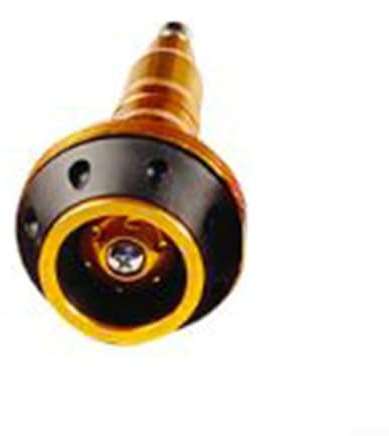 Protector deslizante de marco de motocicleta para protección contra caídas diseñado para mayor durabilidad y resistencia (dorado)