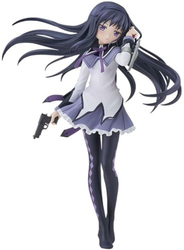 Zhongkaihua Homura Akemi - Statua statica statica in piedi modello di ragazza dell'anime, da collezione, ornamento da scrivania, 16 cm