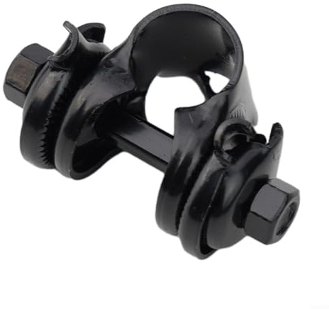 Collier de selle de vélo pour tige de selle de 24 mm, adaptateur fixe robuste en acier au carbone
