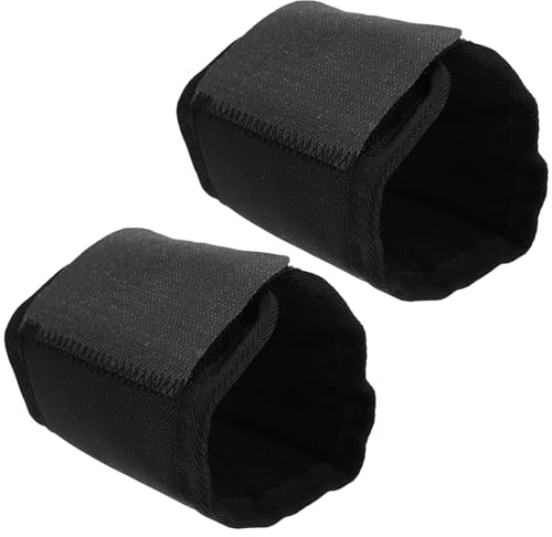 SOLUSTRE Polainas Protectoras para Patas de Caballo 2 Unidades, Botines Negras Transpirables, Ajustables y Resistentes para Protección Equitación y Cuidado de Patas