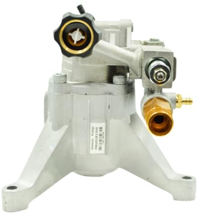 Vertical Pressure Washer Pump Replacement 3100 PSI 210 Bar, Power Washer Pump for 6.5 HP Petrol Engine, 8.5 L/min Aluminium Head Pump – PWVR28/2.5H Waspper