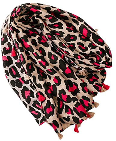 FAIRYGATE Scarf for Women UK Lightweight Shawl Head Wraps Shawl Fringe Scarfs Gifts Ladies Scarves