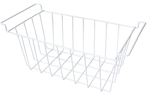 Fryskorgar för frysfack trådkorg frys trådkorgar frysbox korgar gallerkorgar kylskåp korg arrangör avdelare trådförvaringskorg