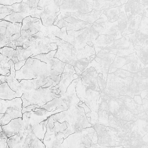 Boutique Carrara Textured Plain Grey Wallpaper | Paste The Wall | Grey Texture | Eco-Friendly