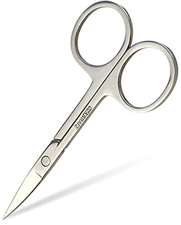 Piccolo strumento portatile in acciaio inox per unghie, sopracciglia, naso, capelli, forbici per tagliare manicure, naso e capelli, kit per uomo