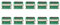 Gisoanudt 10X Adaptateur pour Cartes Males IDE 44-Pin A Carte