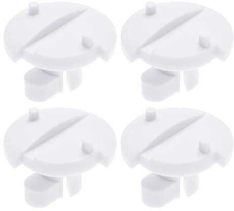 Be In Your Mind 4pcs Fridge Vent Clip Vent Closing Turnbuckle Clip 295176601 Compatible with Dometic L100 L200 White Closing Locking Screw Clip for Motorhome or Caravan