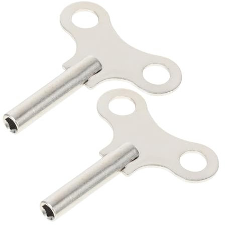 WATIIFUFU Sammlung Uhrenschlüssel 2er-Pack Uhrwerk-aufziehschlüssel Aus Stahl Stark Stabil Leicht Zum Aufziehen Alter Mechanischer Uhren