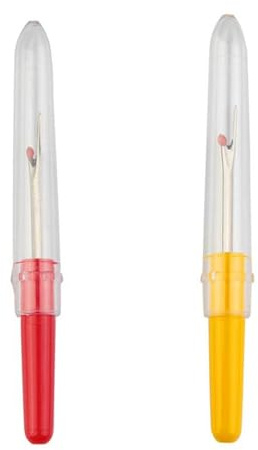 DOETYD 2pcs Seam Rippers for Sewing, Stitch Unpicker Tool Stitch Thread Unpicker for Quick Unpick Sewing, Tool for Hemlines Sewing Gifts for Women Multicolor