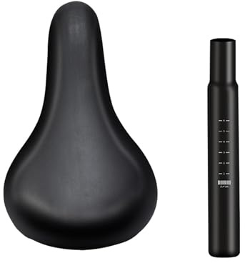 Pegciuho Siège de Vélo pour Enfant, Selle Confortable pour Garçons et Filles, Saddle W 25.4mm Post
