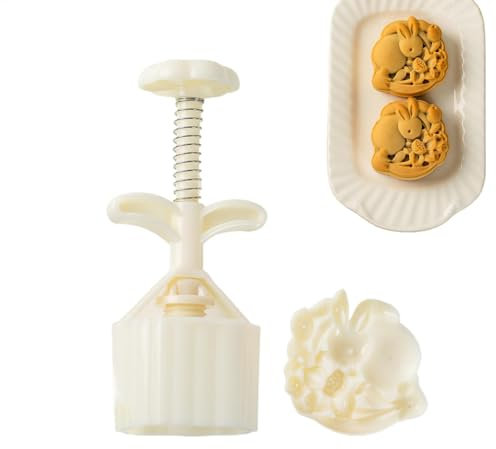 scyca Cake-pop formar formpress, cake-poppress – kakstämpel, fe djur, månkaksform, söt månkaksform, kakstämpel för hem, familj, vänner, kylskåp, ugnsbakning