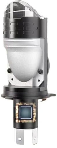 GIWFBQTR Delantero Enchufable Universal H4, Proyector con Lente LED de Alta Potencia para Coche, Moto, Modificado
