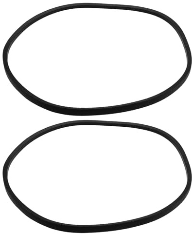 YINETTECH Lot de 2 Courroies Trapézoïdales de Transmission de Puissance A-1143 pour Machines Agricoles