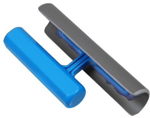 COLLBATH Cazzuola per Lisciare Cemento Impugnatura Tubolare, Utensile Manuale Leggero per Finitura Bordi Curvi in Calcestruzzo, Pennello per Cemento Adatto a Progetti di Ristrutturazione